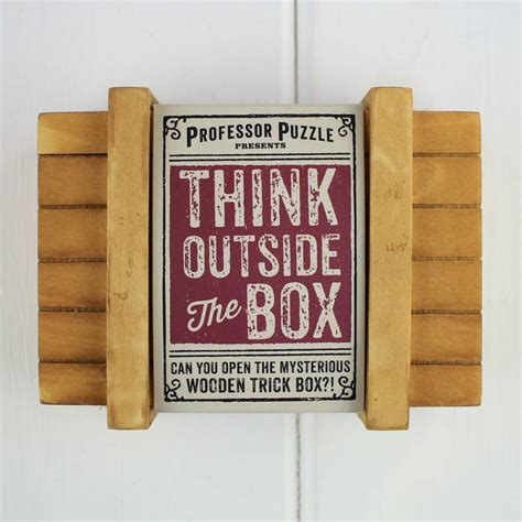 The Original Think Outside the Box Puzzle .